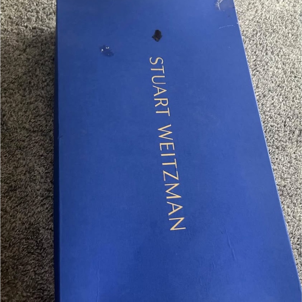 Stuart Weitzman Blue Over the Knee Boots